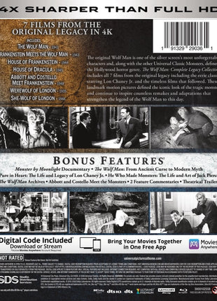 Wolf Man: Complete Legacy Collection (4K Ultra HD)