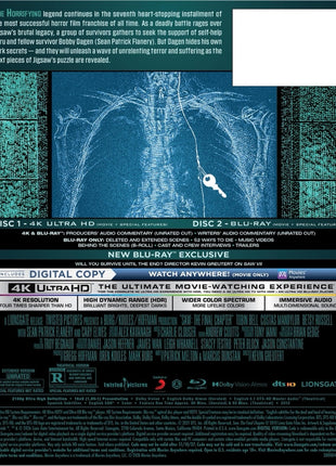 Saw: The Final Chapter: Limited Edition (4K Ultra HD/Blu-ray)(SteelBook)