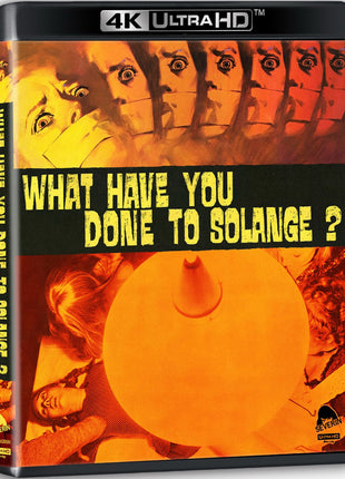 What Have You Done To Solange? (4K Ultra HD/Blu-ray)
