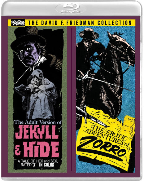 Adult Version Of Jekyll & Hide / The Erotic Adventures Of Zorro (Blu-ray)