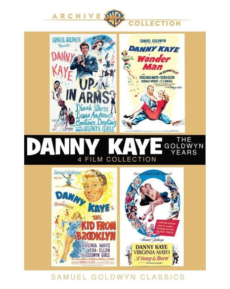 Danny Kaye: The Goldwyn Years 4-Film Collection: Warner Archive Collection