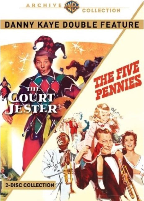 Danny Kaye Double Feature: The Court Jester / The Five Pennies: Warner Archive Collection