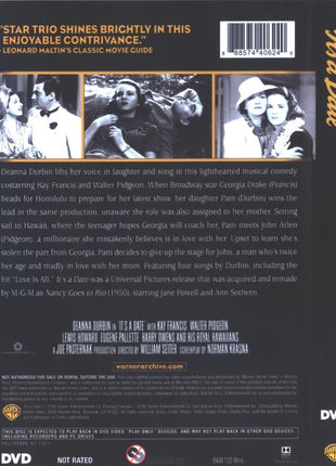 It's A Date: Warner Archive Collection