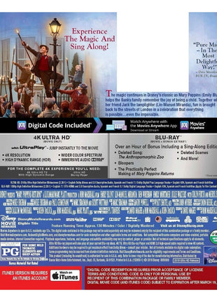 Mary Poppins Returns (4K Ultra HD/Blu-ray)