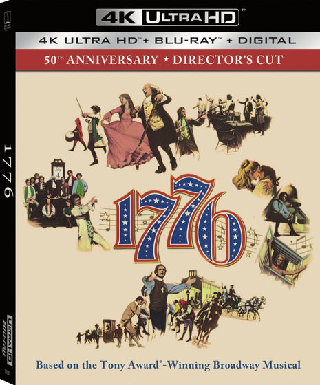 1776: 50th Anniversary Director's Cut (4K Ultra HD/Blu-ray)