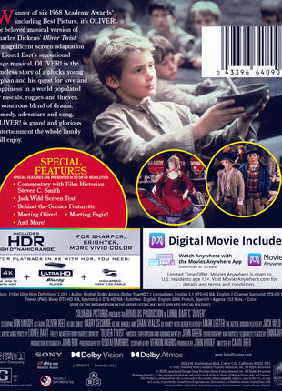 Oliver! (4K Ultra HD/Blu-ray)