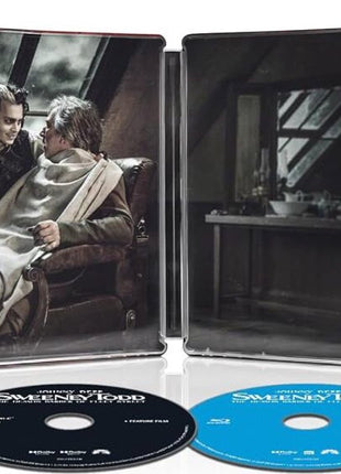 Sweeney Todd: The Demon Barber Of Fleet Street: Limited Edition (4K Ultra HD/Blu-ray)(SteelBook)