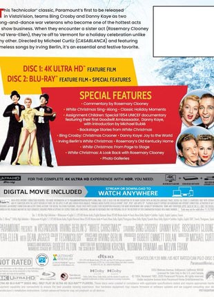 White Christmas: Limited Edition (4K Ultra HD/Blu-ray)(SteelBook)