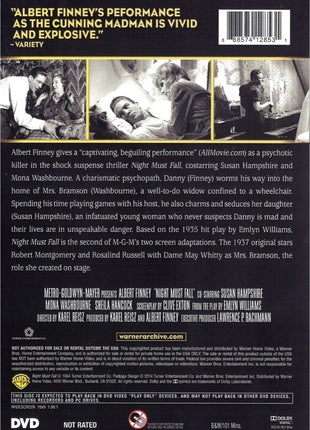 Night Must Fall (1964): Warner Archive Collection