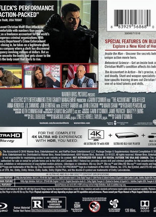 Accountant (4K Ultra HD/Blu-ray)