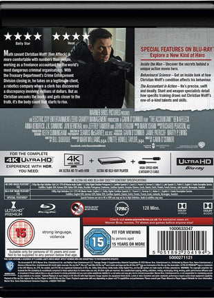 Accountant (4K Ultra HD-UK/Blu-ray-UK)