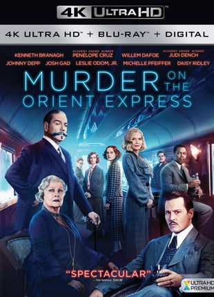 Murder On The Orient Express (2017)(4K Ultra HD/Blu-ray)