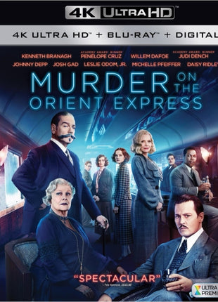 Murder On The Orient Express (2017)(4K Ultra HD/Blu-ray)