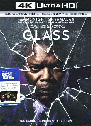 Glass: Limited Edition (4K Ultra HD/Blu-ray)(w/3 Collectible Character Art Cards)