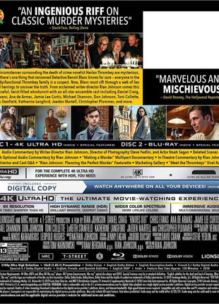 Knives Out (4K Ultra HD/Blu-ray)