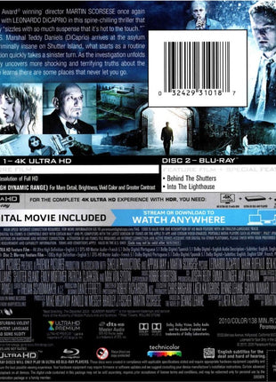 Shutter Island (4K Ultra HD/Blu-ray)