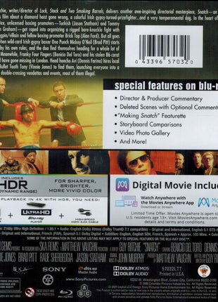 Snatch (4K Ultra HD/Blu-ray)
