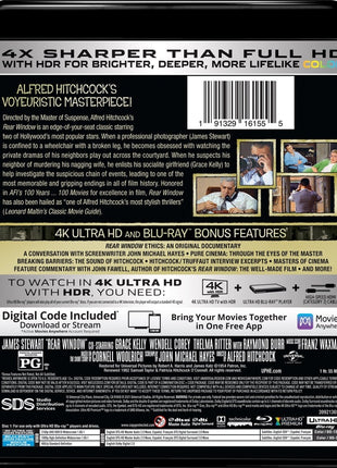 Rear Window (4K Ultra HD/Blu-ray)