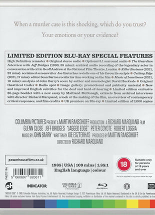 Jagged Edge: Indicator Series: Limited Edition (Blu-ray-UK)