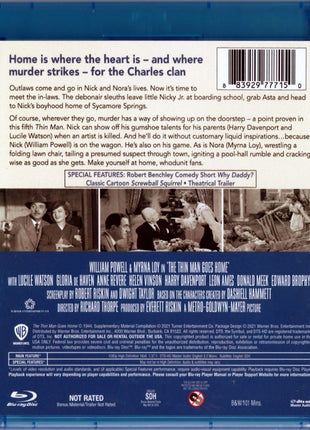 Thin Man Goes Home: Warner Archive Collection (Blu-ray)
