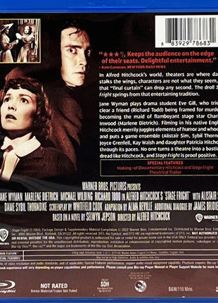 Stage Fright: Warner Archive Collection (Blu-ray)