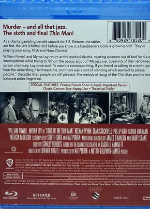 Song Of The Thin Man: Warner Archive Collection (Blu-ray)