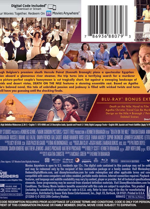 Death On The Nile (2022)(Blu-ray)