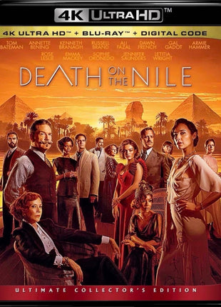 Death On The Nile (2022)(4K Ultra HD/Blu-ray)