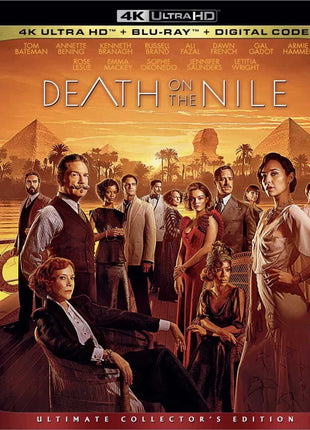 Death On The Nile (2022)(4K Ultra HD/Blu-ray)