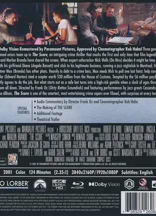 Score: Special Edition (4K Ultra HD/Blu-ray)