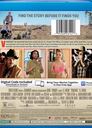 Vengeance (2022)(Blu-ray)