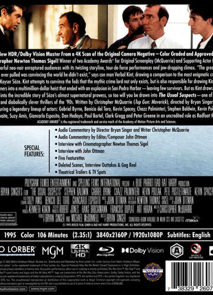Usual Suspects (4K Ultra HD/Blu-ray)
