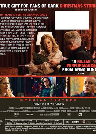 Apology (2022)(Blu-ray)