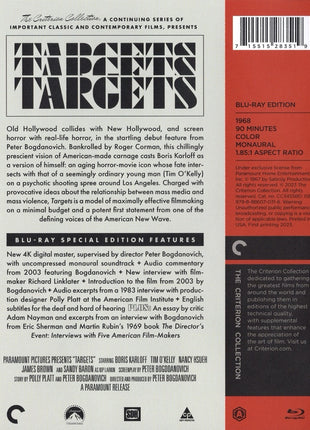 Targets: Criterion Collection (Blu-ray)