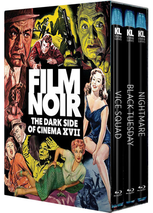 Film Noir: The Dark Side Of Cinema XVII (Blu-ray): Vice Squad / Black Tuesday / Nightmare