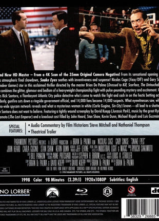 Snake Eyes: Special Edition (Blu-ray)