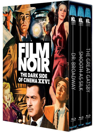 Film Noir: The Dark Side Of Cinema XXVI (Blu-ray): Dr. Broadway / Smooth As Silk / The Great Gatsby
