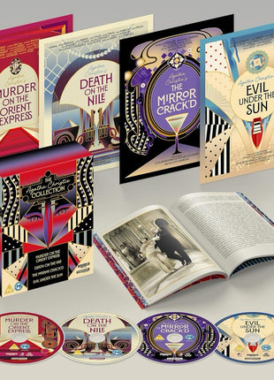 Agatha Christie Collection (4K Ultra HD-UK): Murder On The Orient Express / Death On The Nile / The Mirror Crack'd / Evil Under The Sun