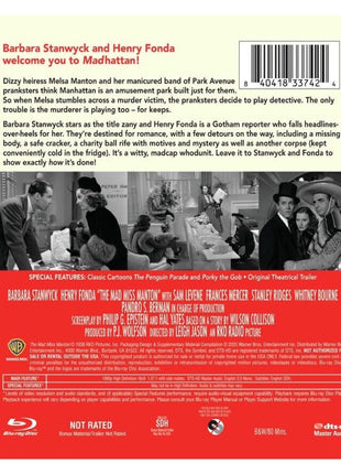 Mad Miss Manton: Warner Archive Collection (Blu-ray)