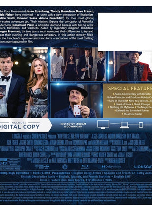 Now You See Me: Now You Don't (Blu-ray)