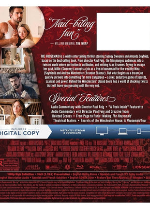 Housemaid (2025)(Blu-ray)