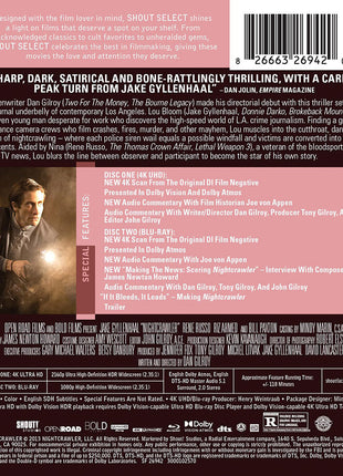 Nightcrawler: Collector's Edition (4K Ultra HD/Blu-ray)