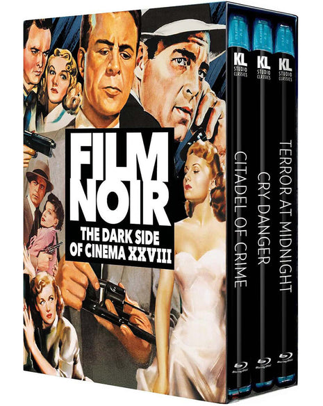 Film Noir: The Dark Side Of Cinema XXVIII (Blu-ray): Citadel Of Crime / Cry Danger / Terror At Midnight