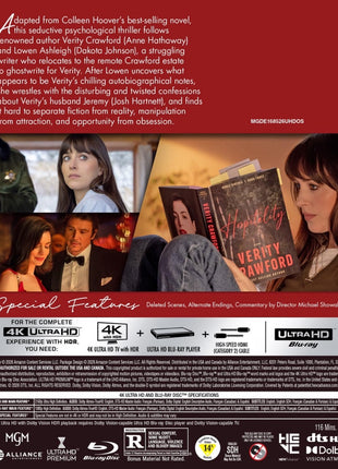 Verity: Exclusive Limited Edition (4K Ultra HD/Blu-ray)