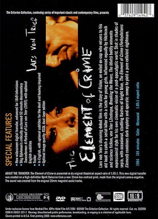 Lars von Trier's The Element Of Crime