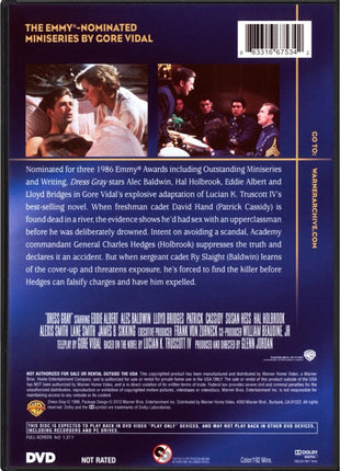 Dress Gray: Warner Archive Collection