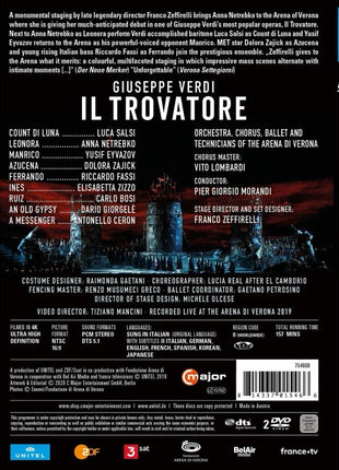 Verdi: Il Trovatore: Anna Netrebko / Yusif Eyvazov / Luca Salsi