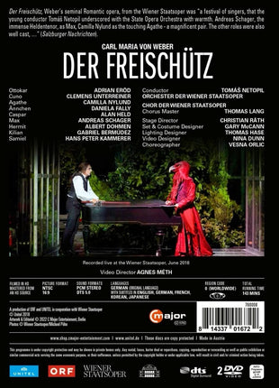 Weber: Der Freischutz: Andreas Schager / Camilla Nylund / Daniela Fally