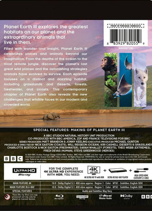 Planet Earth III (4K Ultra HD/Blu-ray)
