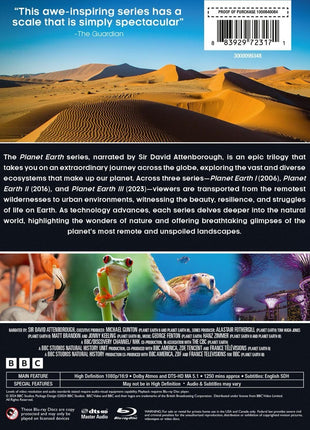 Planet Earth Trilogy Collection (Blu-ray)